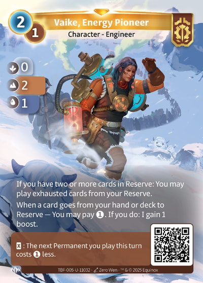 Vaike, Energy Pioneer