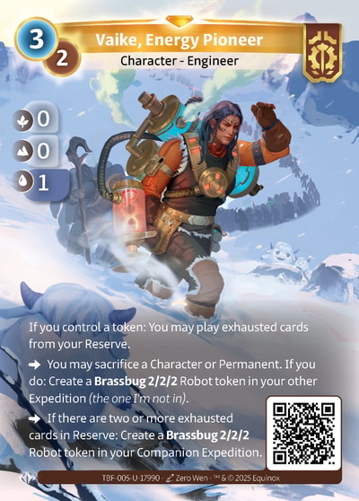 Vaike, Energy Pioneer