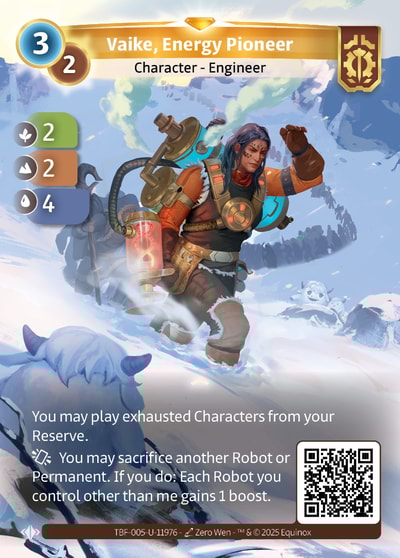 Vaike, Energy Pioneer