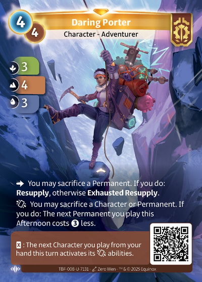 Daring Porter