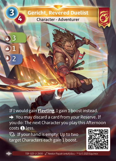 Gericht, Revered Duelist
