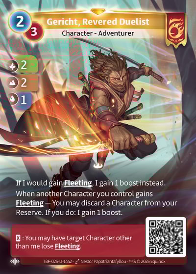 Gericht, Revered Duelist