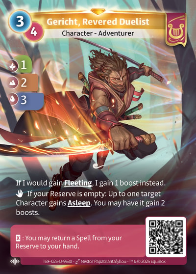 Gericht, Revered Duelist