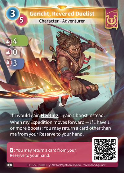 Gericht, Revered Duelist
