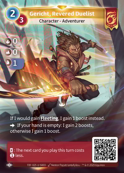 Gericht, Revered Duelist