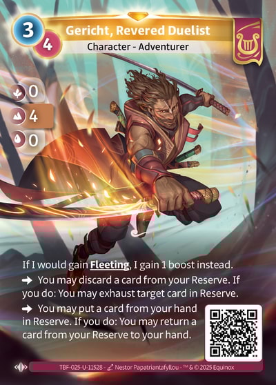 Gericht, Revered Duelist