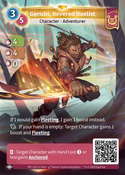 Gericht, Revered Duelist