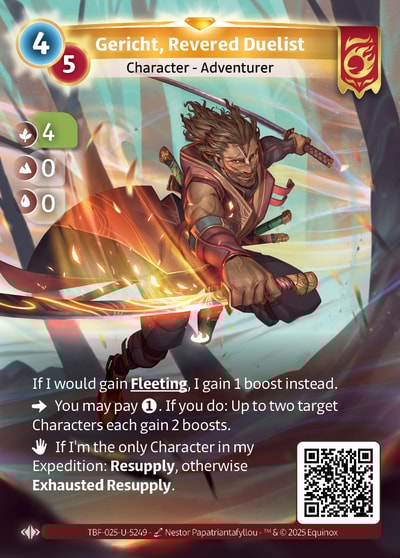 Gericht, Revered Duelist