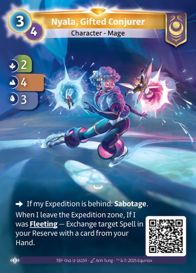 Nyala, Gifted Conjurer