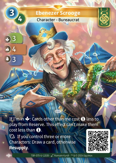Ebenezer Scrooge