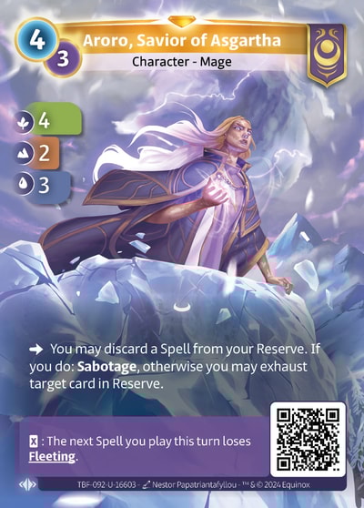 Aroro, Savior of Asgartha