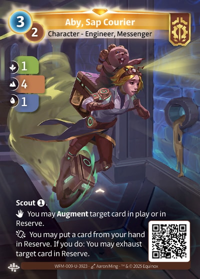 Aby, Sap Courier