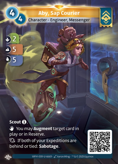 Aby, Sap Courier