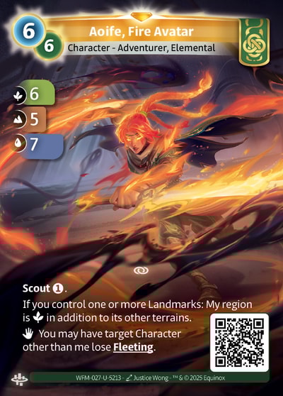 Aoife, Fire Avatar
