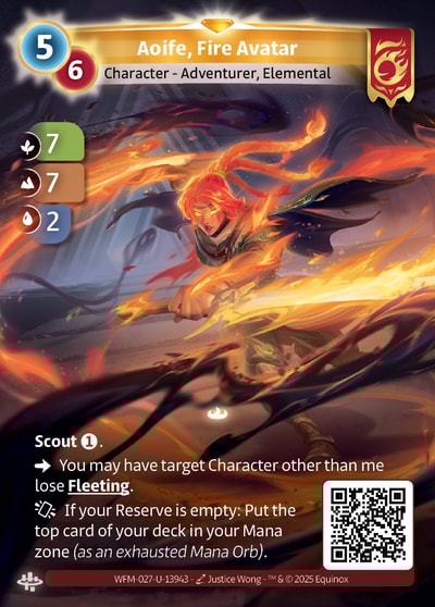 Aoife, Fire Avatar
