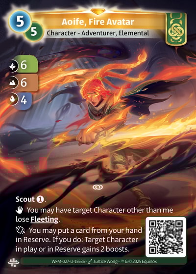 Aoife, Fire Avatar