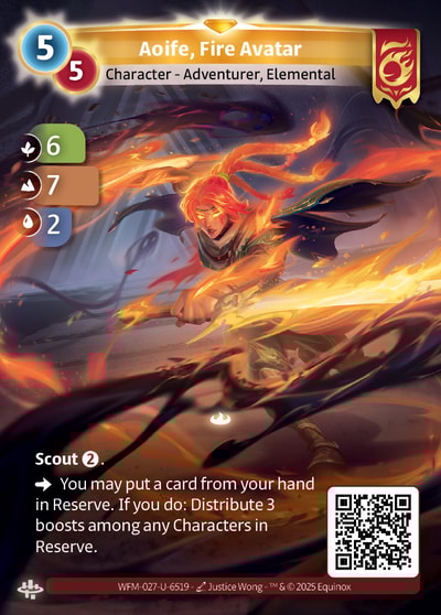 Aoife, Fire Avatar