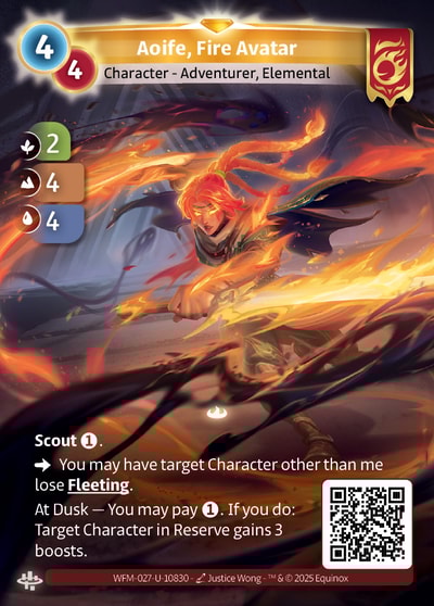 Aoife, Fire Avatar