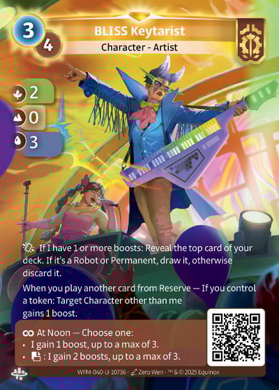 BLISS Keytarist