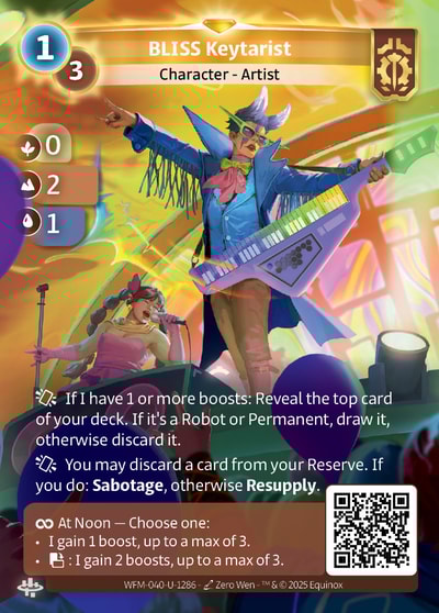 BLISS Keytarist