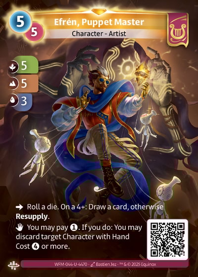 Efrén, Puppet Master