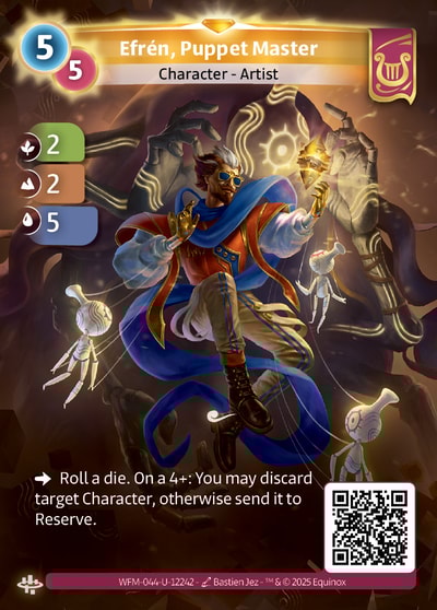 Efrén, Puppet Master