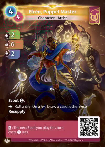 Efrén, Puppet Master