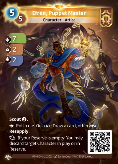 Efrén, Puppet Master