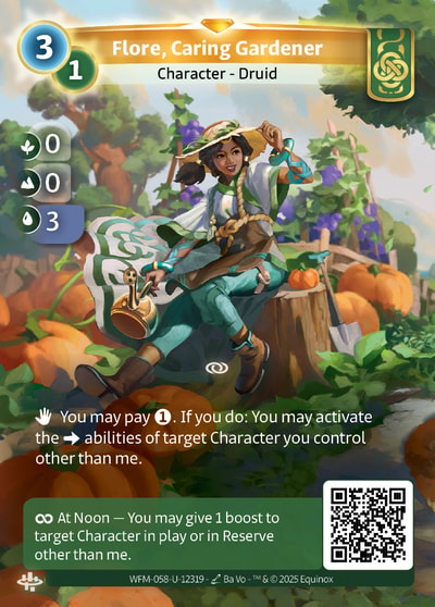Flore, Caring Gardener