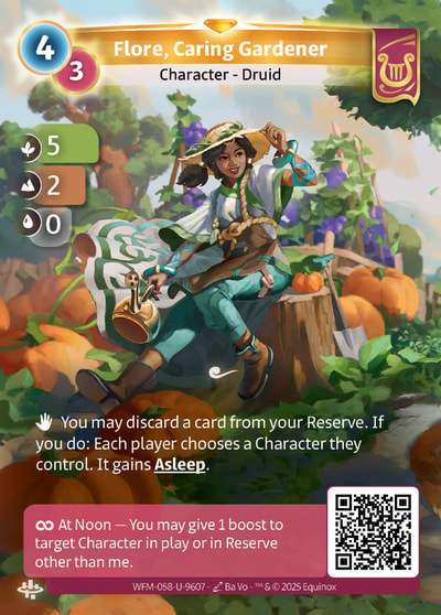 Flore, Caring Gardener
