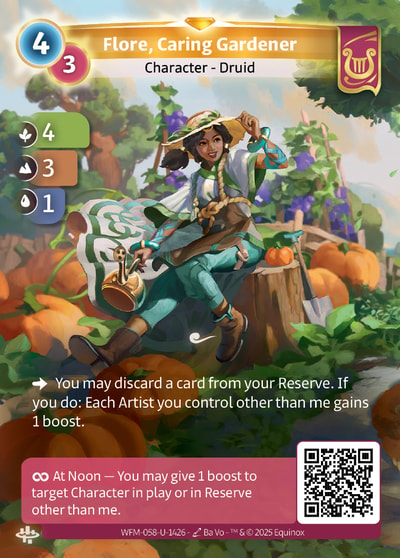 Flore, Caring Gardener
