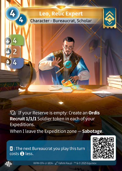 Leo, Relic Expert