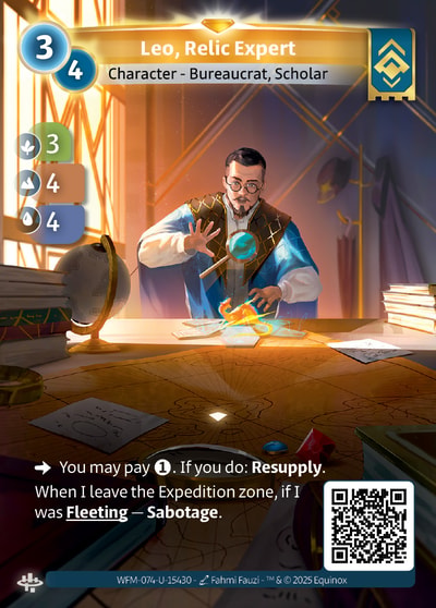 Leo, Relic Expert