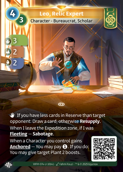 Leo, Relic Expert