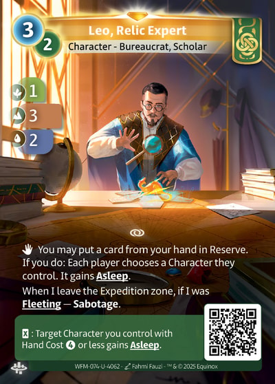 Leo, Relic Expert