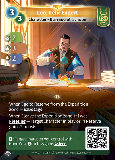 Leo, Relic Expert