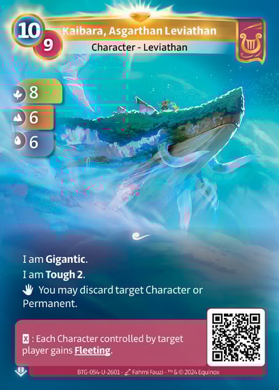 Kaibara, Asgarthan Leviathan
