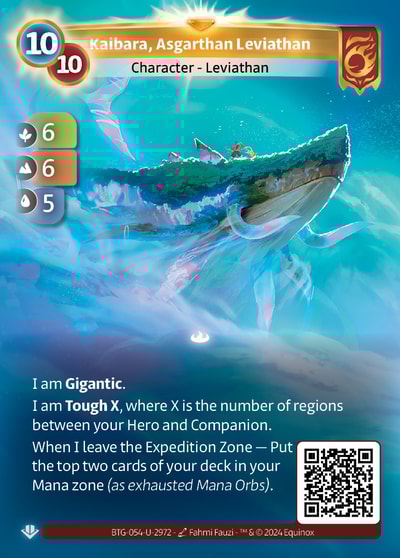 Kaibara, Asgarthan Leviathan