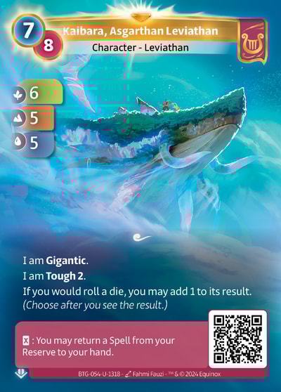 Kaibara, Asgarthan Leviathan