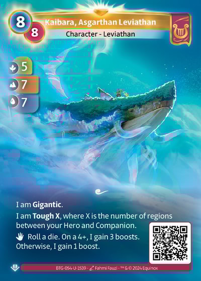 Kaibara, Asgarthan Leviathan