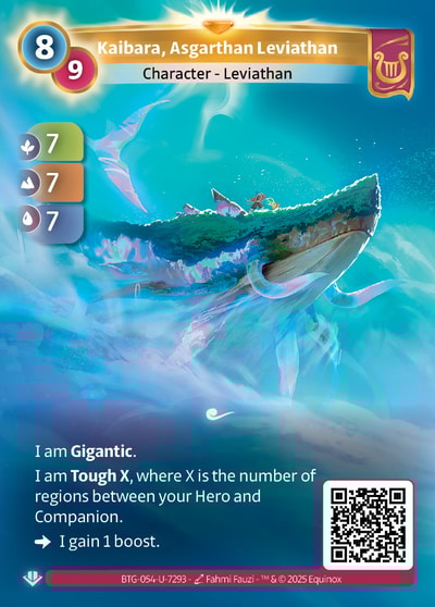 Kaibara, Asgarthan Leviathan