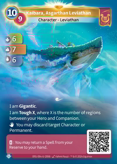 Kaibara, Asgarthan Leviathan