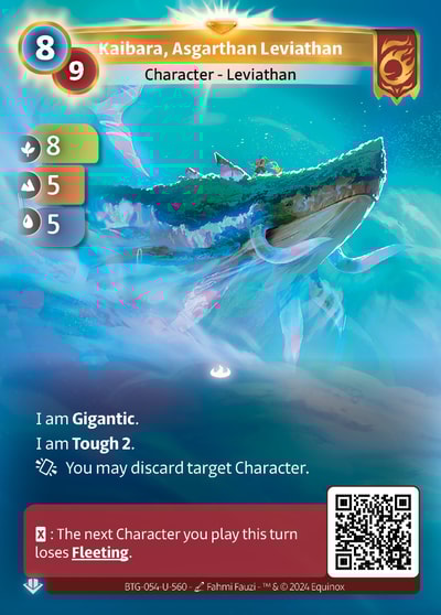 Kaibara, Asgarthan Leviathan