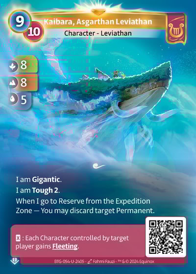 Kaibara, Asgarthan Leviathan
