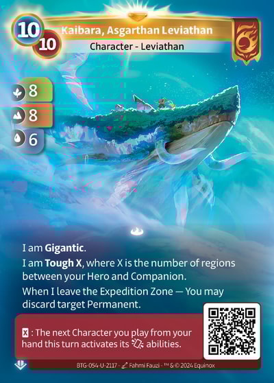 Kaibara, Asgarthan Leviathan