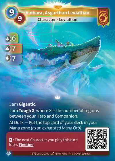 Kaibara, Asgarthan Leviathan