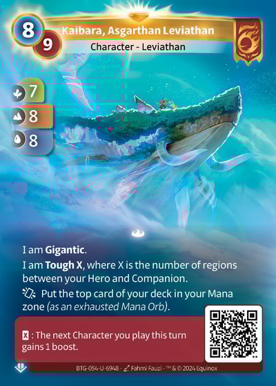 Kaibara, Asgarthan Leviathan