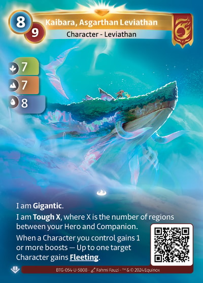 Kaibara, Asgarthan Leviathan