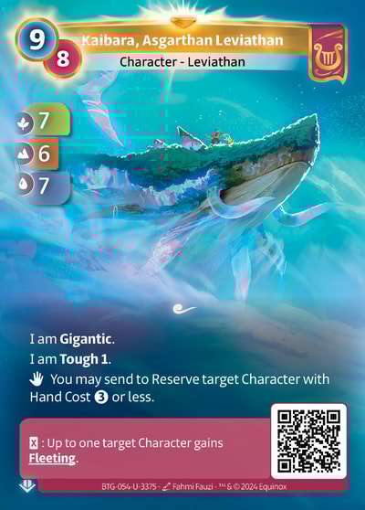 Kaibara, Asgarthan Leviathan