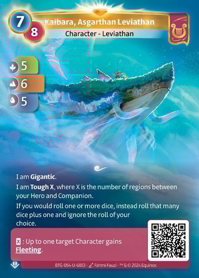 Kaibara, Asgarthan Leviathan